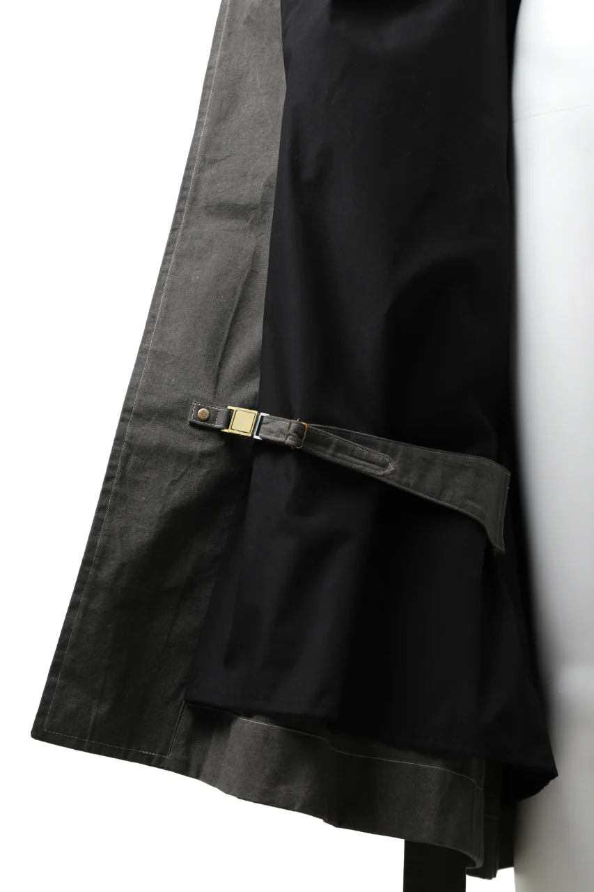 ierib dispatch rider coat 1940  / boiled waxy cotton (GREY) - Image 46
