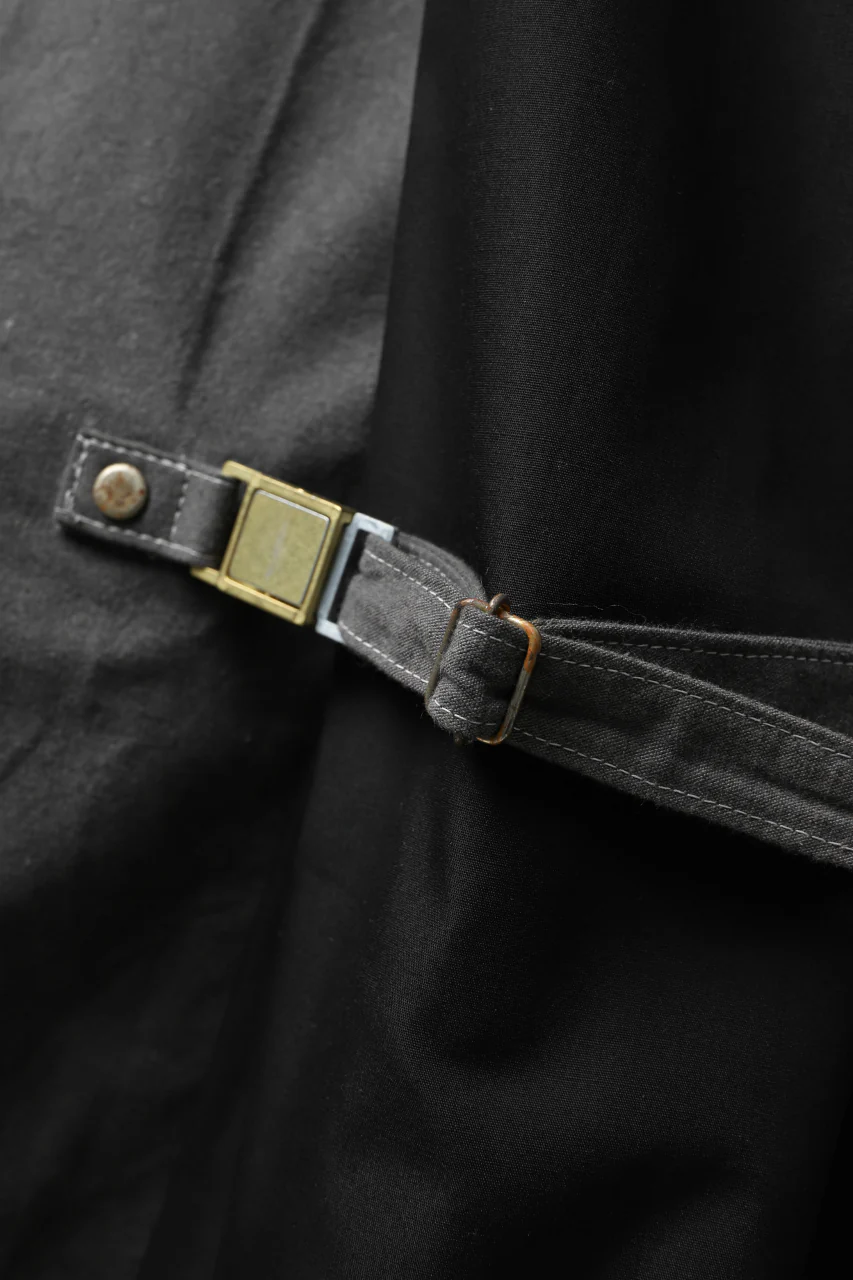 ierib dispatch rider coat 1940  / boiled waxy cotton (GREY) - Image 49