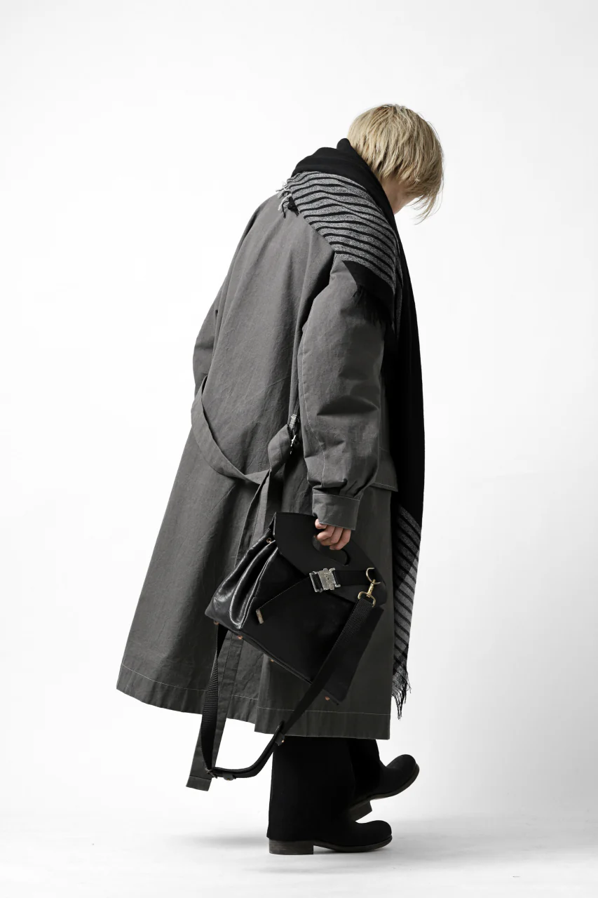 ierib dispatch rider coat 1940  / boiled waxy cotton (GREY) - Image 77