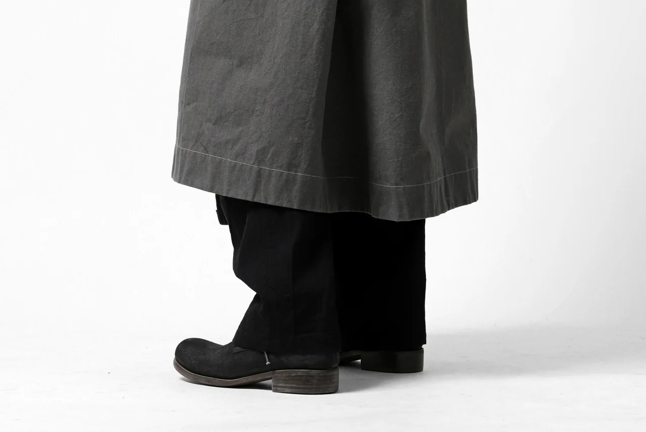ierib dispatch rider coat 1940  / boiled waxy cotton (GREY) - Image 87