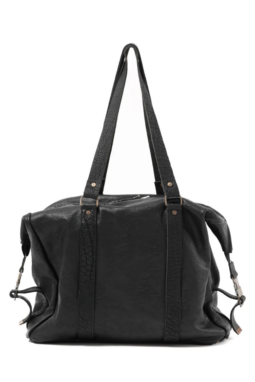 ierib Dr-Bag Large / FVT Oiled Horse Leather (BLACK) - Image 13