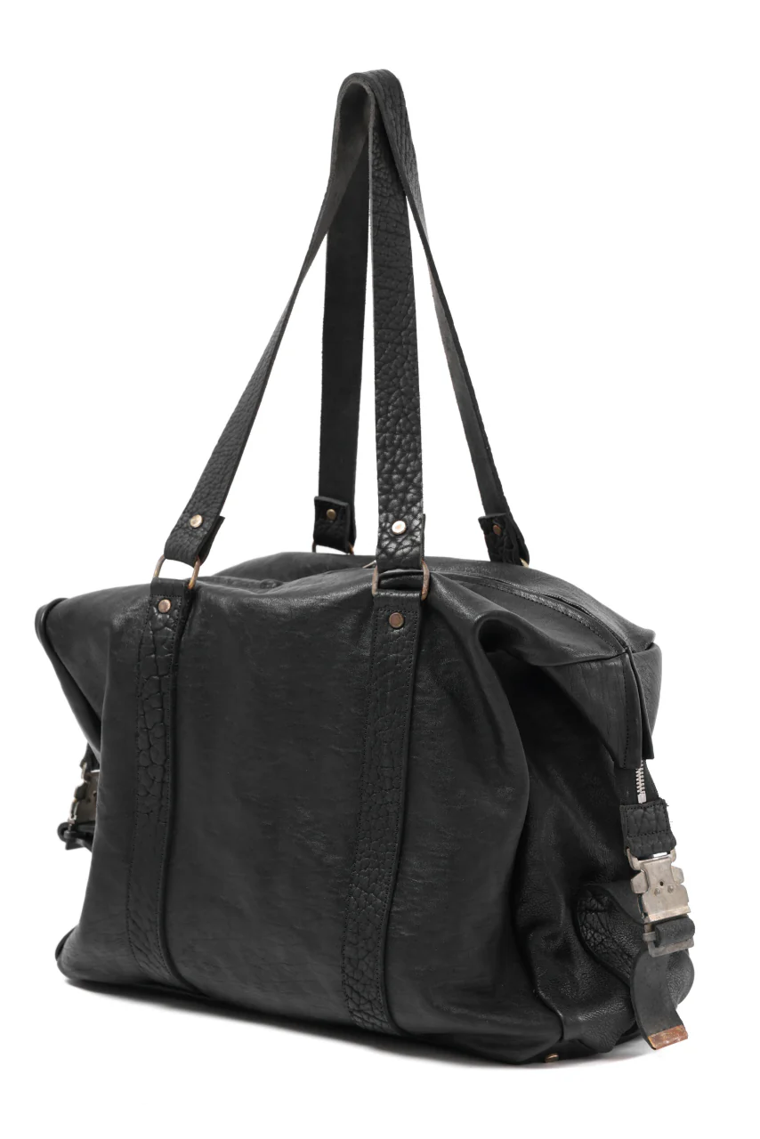 ierib Dr-Bag Large / FVT Oiled Horse Leather (BLACK) - Image 14