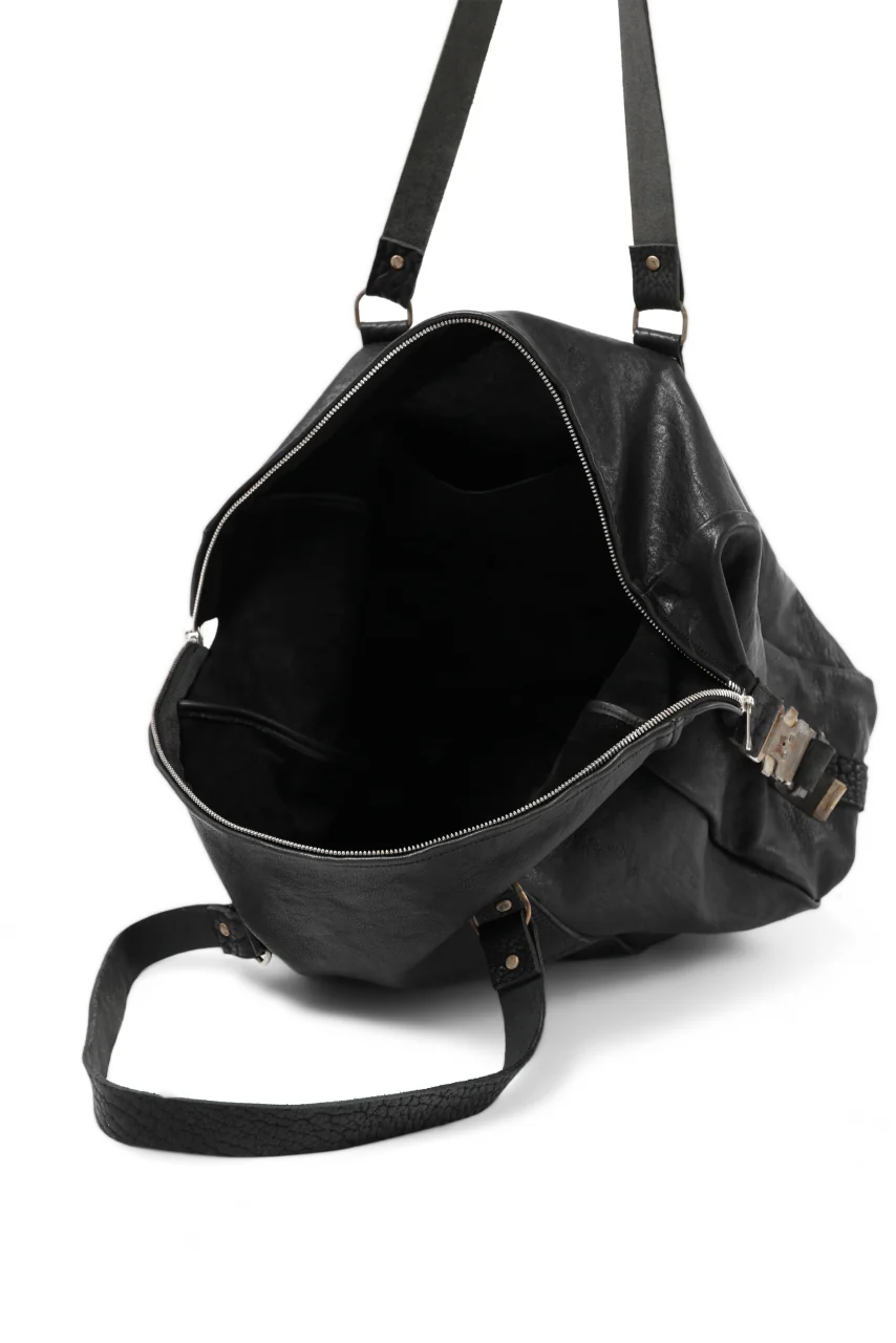 ierib Dr-Bag Large / FVT Oiled Horse Leather (BLACK) - Image 15