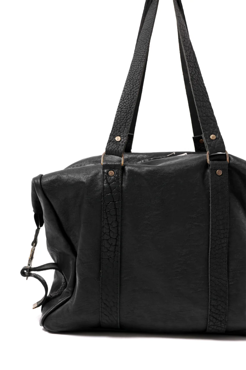 ierib Dr-Bag Large / FVT Oiled Horse Leather (BLACK) - Image 16