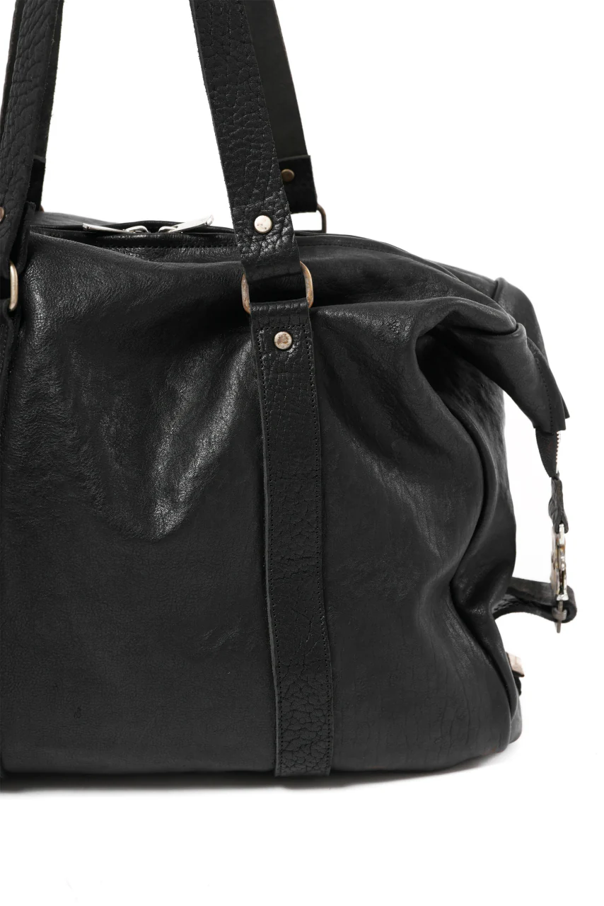 ierib Dr-Bag Large / FVT Oiled Horse Leather (BLACK) - Image 17