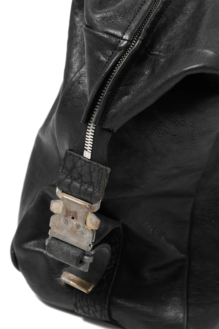 ierib Dr-Bag Large / FVT Oiled Horse Leather (BLACK) - Image 20
