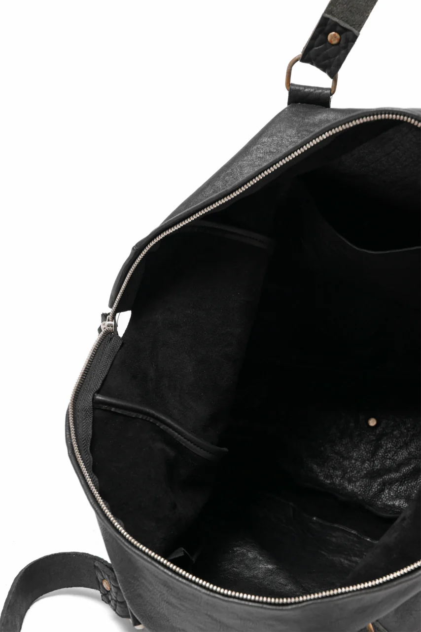 ierib Dr-Bag Large / FVT Oiled Horse Leather (BLACK) - Image 23