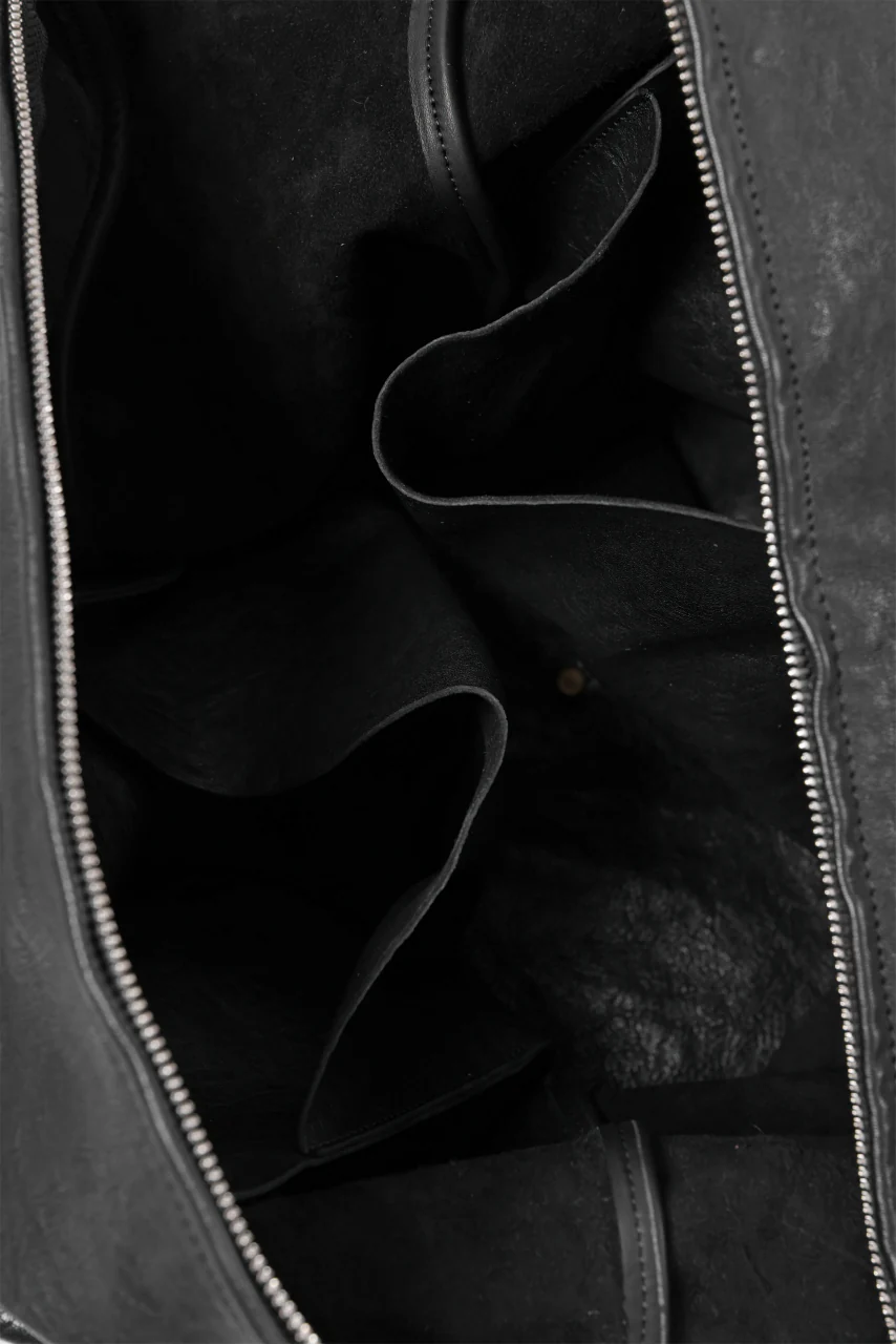 ierib Dr-Bag Large / FVT Oiled Horse Leather (BLACK) - Image 26