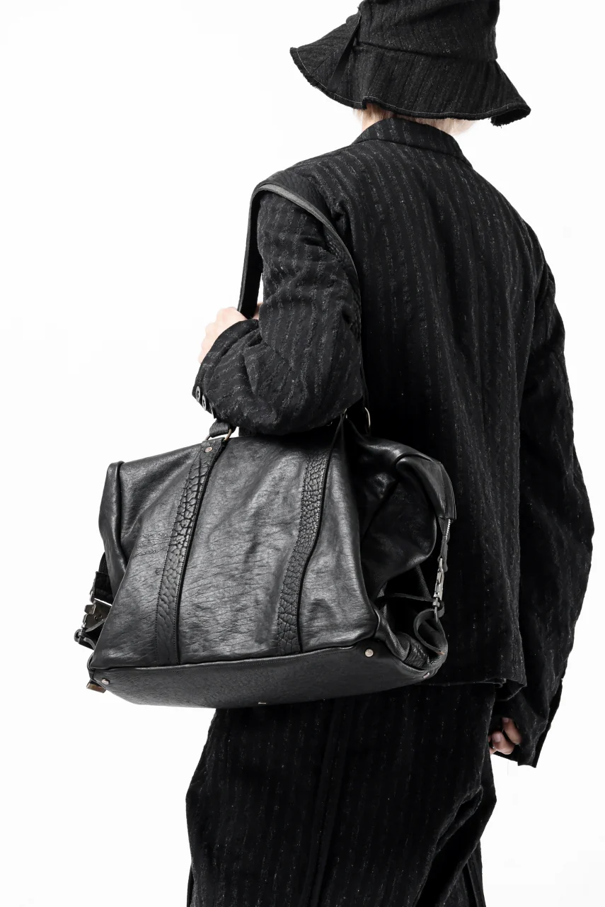 ierib Dr-Bag Large / FVT Oiled Horse Leather (BLACK) - Image 33