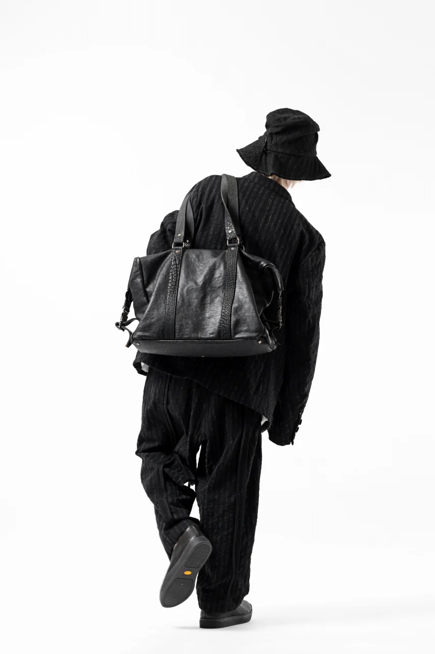 ierib Dr-Bag Large / FVT Oiled Horse Leather (BLACK) - Image 37