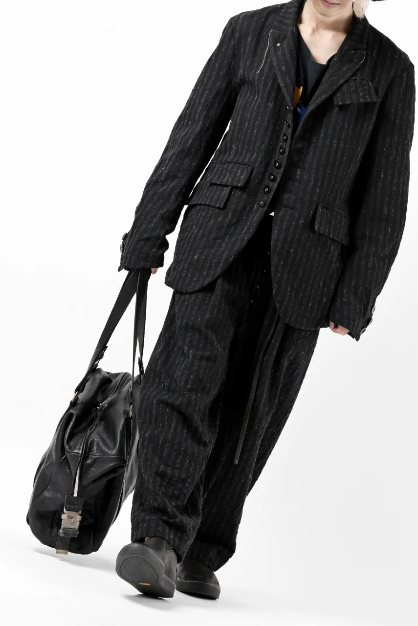ierib Dr-Bag Large / FVT Oiled Horse Leather (BLACK) - Image 5