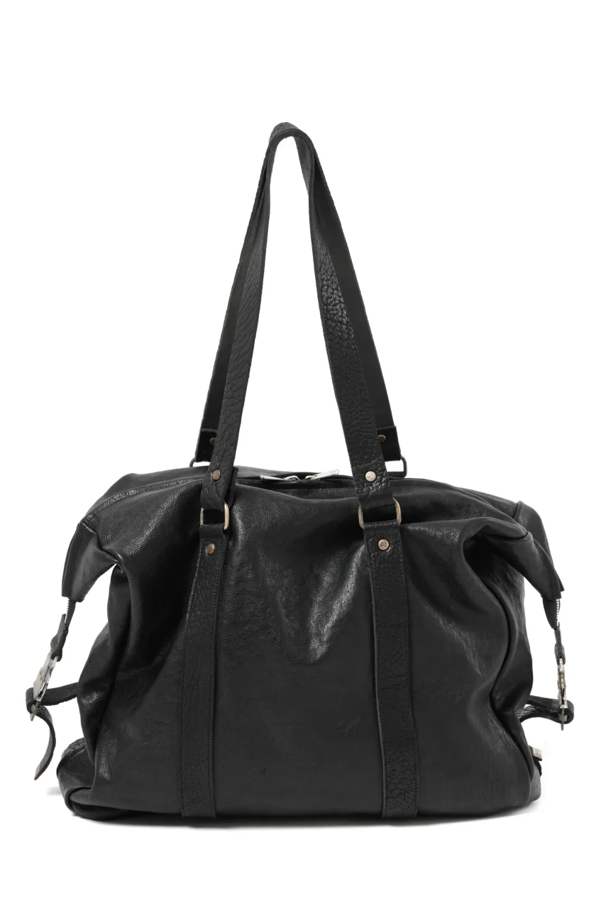 ierib Dr-Bag Large / FVT Oiled Horse Leather (BLACK) - Image 6