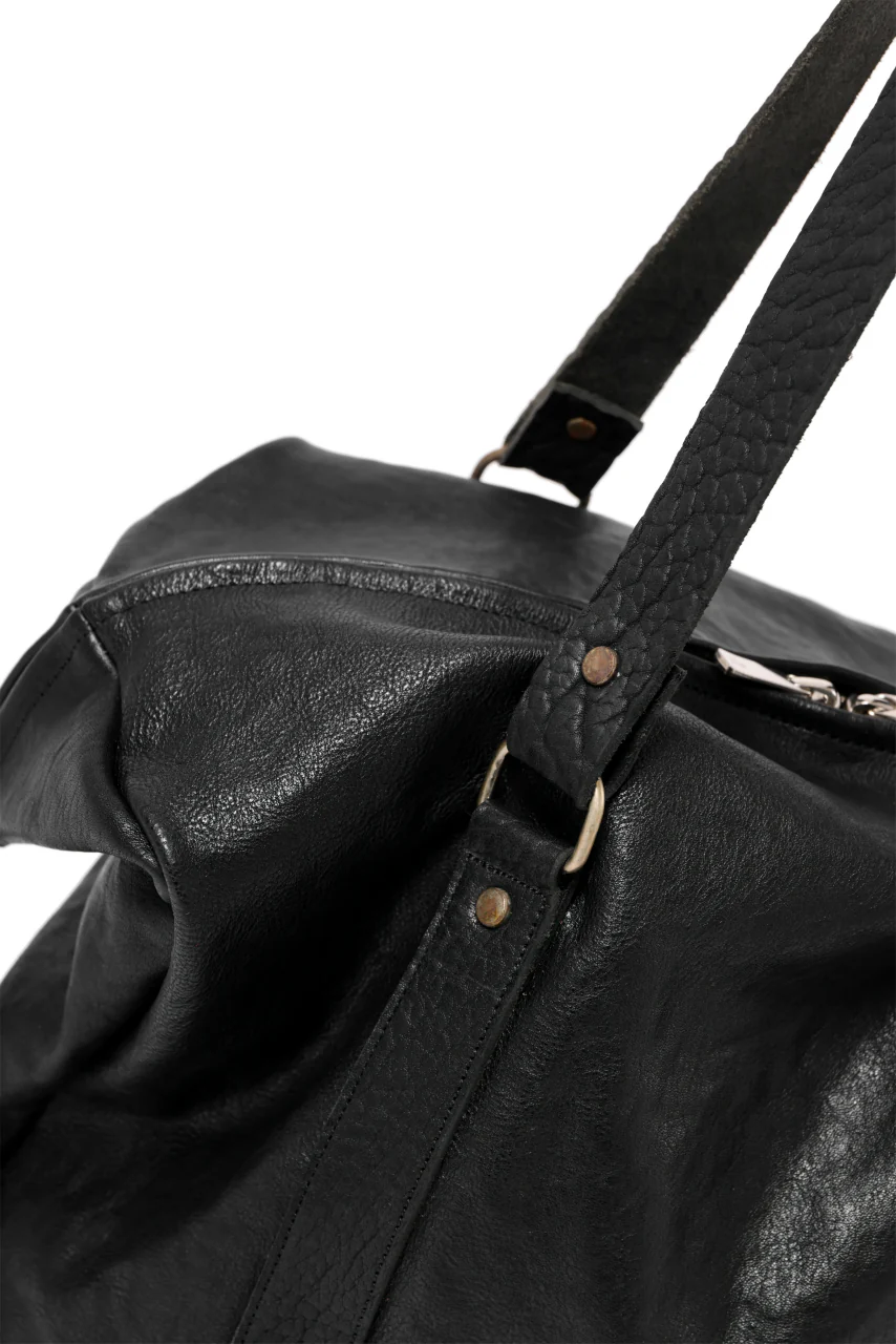 ierib Dr-Bag Large / FVT Oiled Horse Leather (BLACK) - Image 8