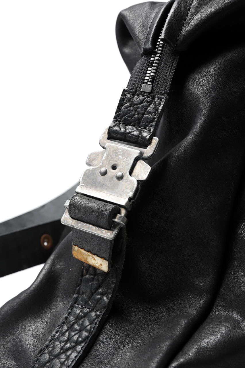 ierib exclusive 2way Doctors Bag with Strap Belt / FVT Oiled Horse (BLACK) - Image 19