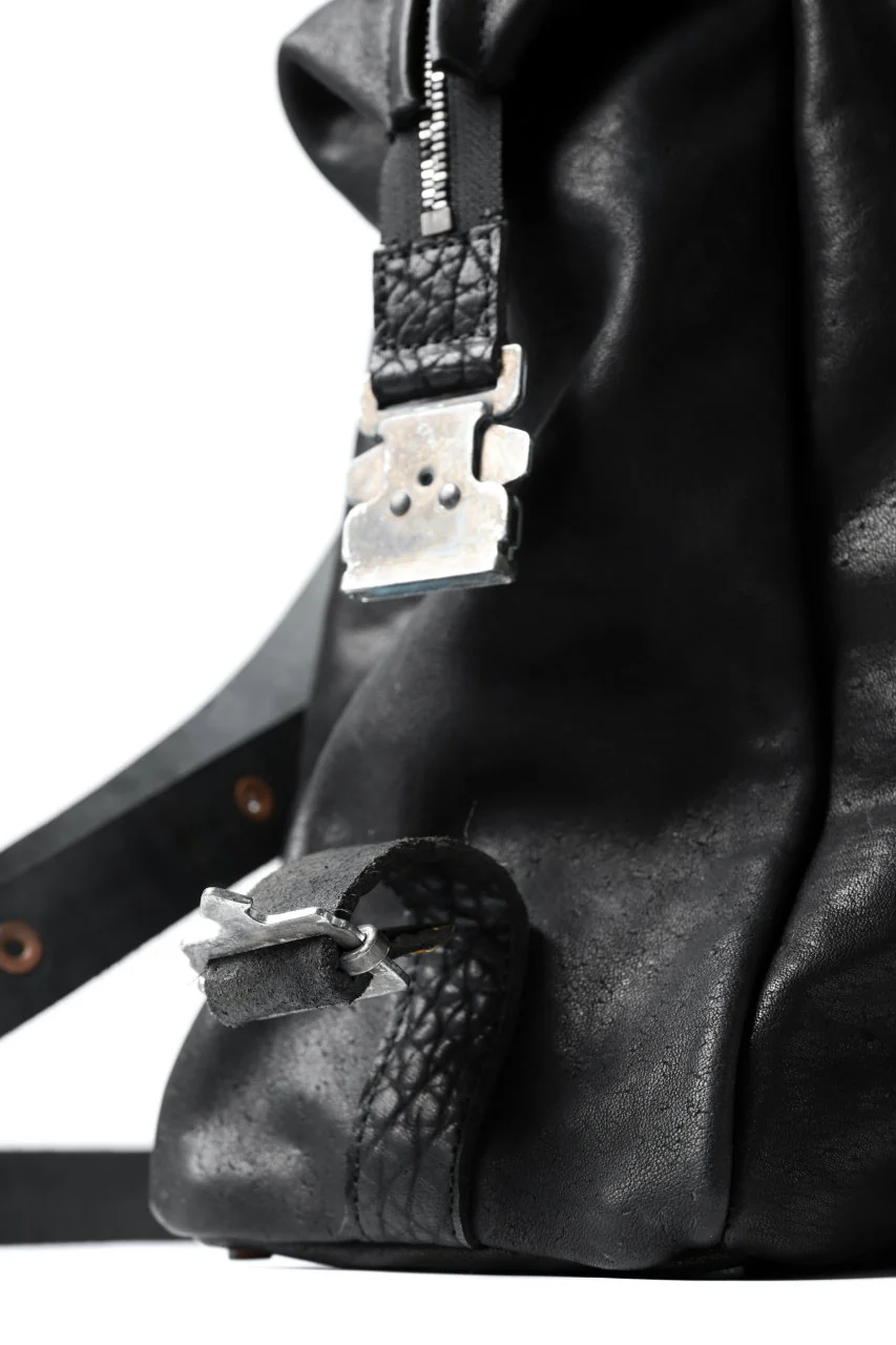ierib exclusive 2way Doctors Bag with Strap Belt / FVT Oiled Horse (BLACK) - Image 20
