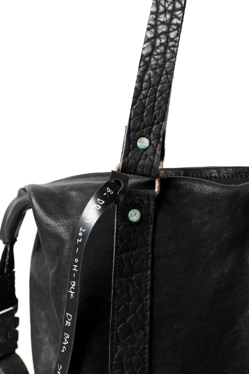 ierib exclusive 2way Doctors Bag with Strap Belt / FVT Oiled Horse (BLACK) - Image 21