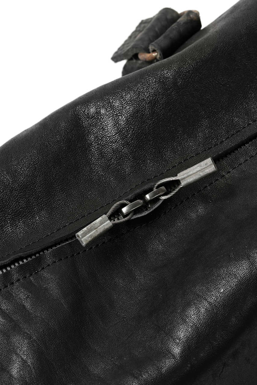ierib exclusive 2way Doctors Bag with Strap Belt / FVT Oiled Horse (BLACK) - Image 27