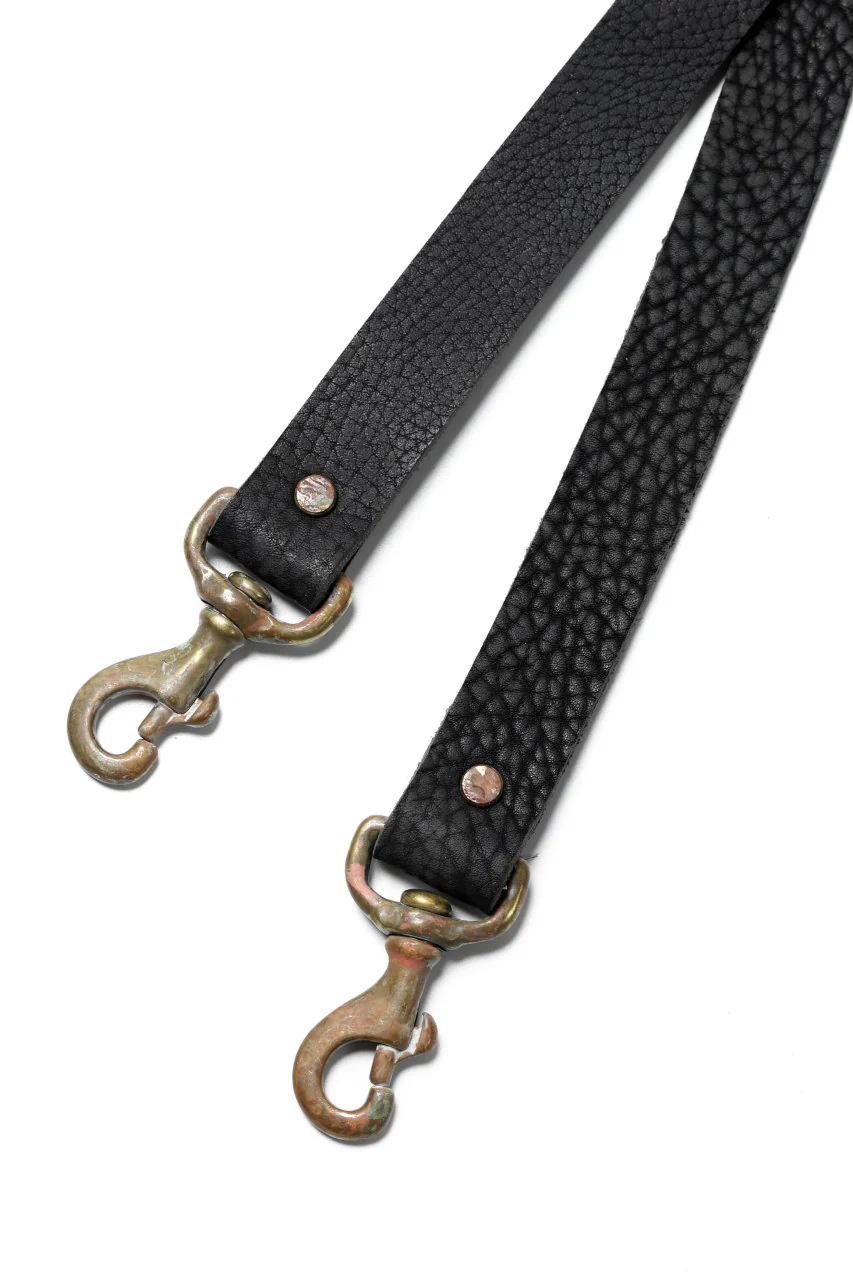 ierib exclusive 2way Doctors Bag with Strap Belt / FVT Oiled Horse (BLACK) - Image 32