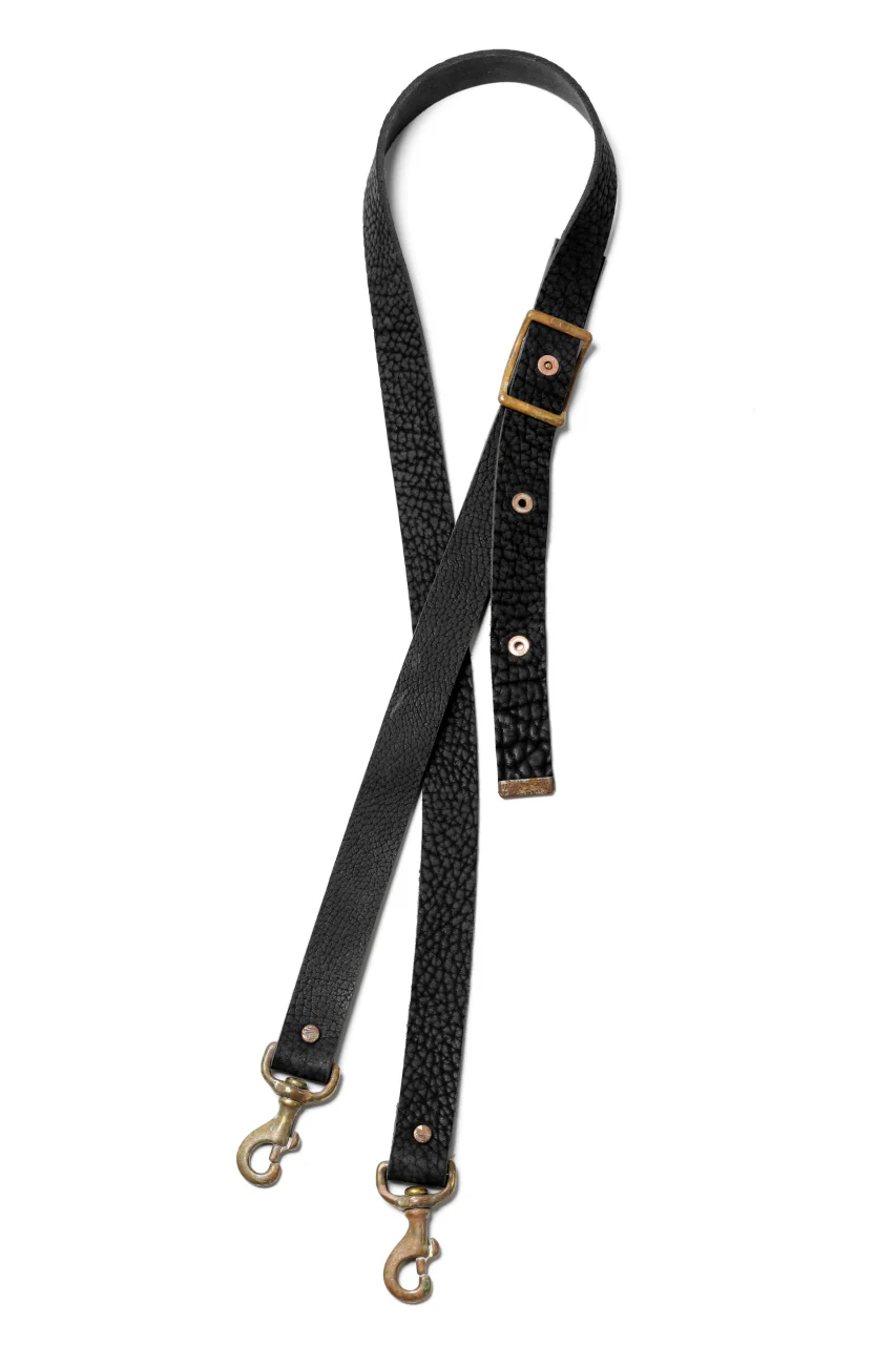 ierib exclusive 2way Doctors Bag with Strap Belt / FVT Oiled Horse (BLACK) - Image 33