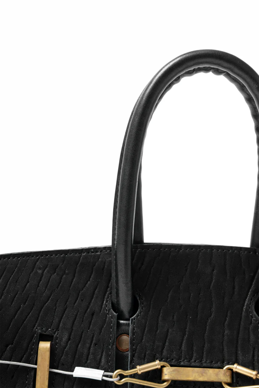 ierib exclusive Bark Bag #35 / Smooth Horse + Seal (BLACK) - Image 15