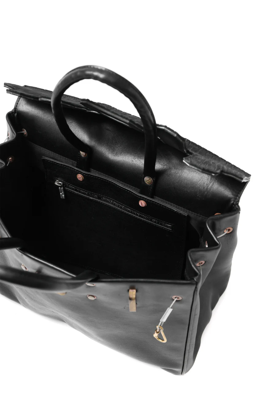 ierib exclusive Bark Bag #35 / Smooth Horse + Seal (BLACK) - Image 25