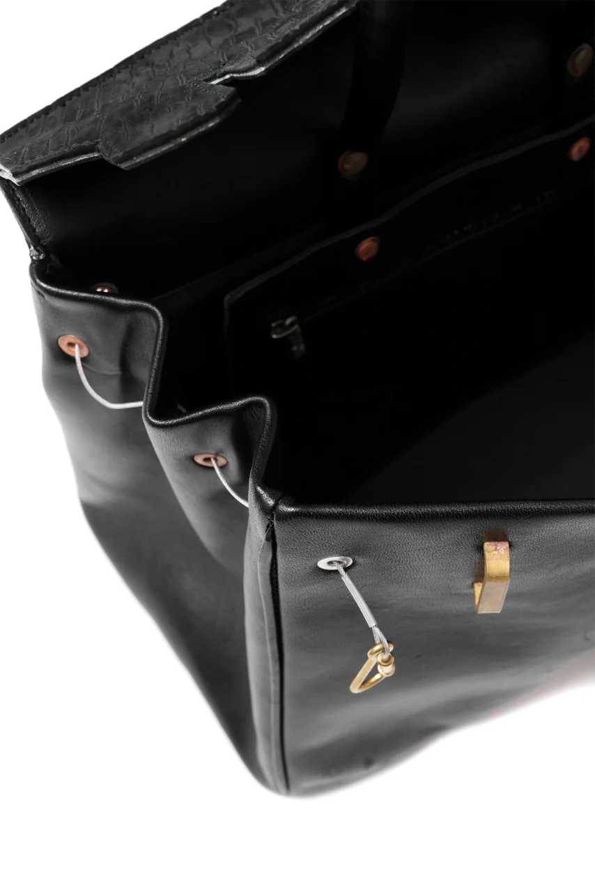 ierib exclusive Bark Bag #35 / Smooth Horse + Seal (BLACK) - Image 26