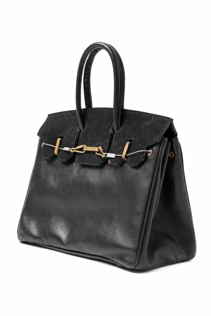 ierib exclusive Bark Bag #35 / Smooth Horse + Seal (BLACK) - Image 4
