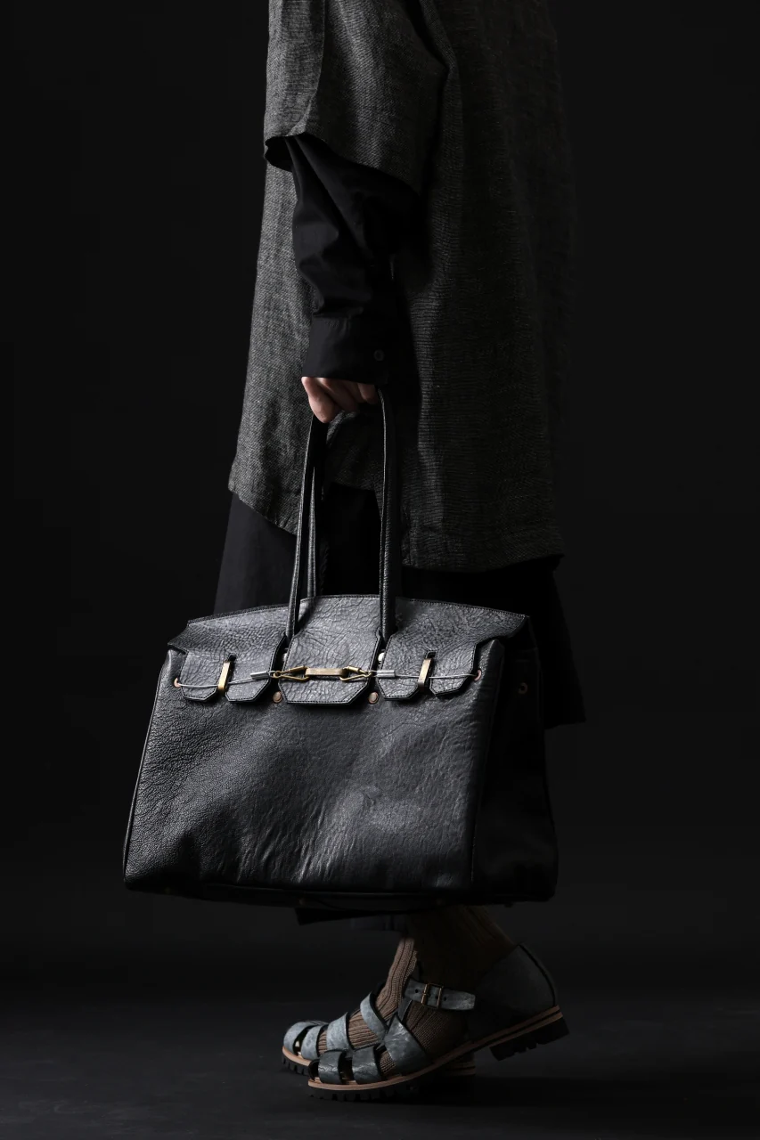 ierib exclusive Bark Bag #40 / FVT Oiled Horse + Smith (BLACK) - Image 20