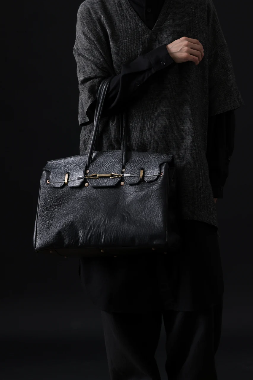 ierib exclusive Bark Bag #40 / FVT Oiled Horse + Smith (BLACK) - Image 21