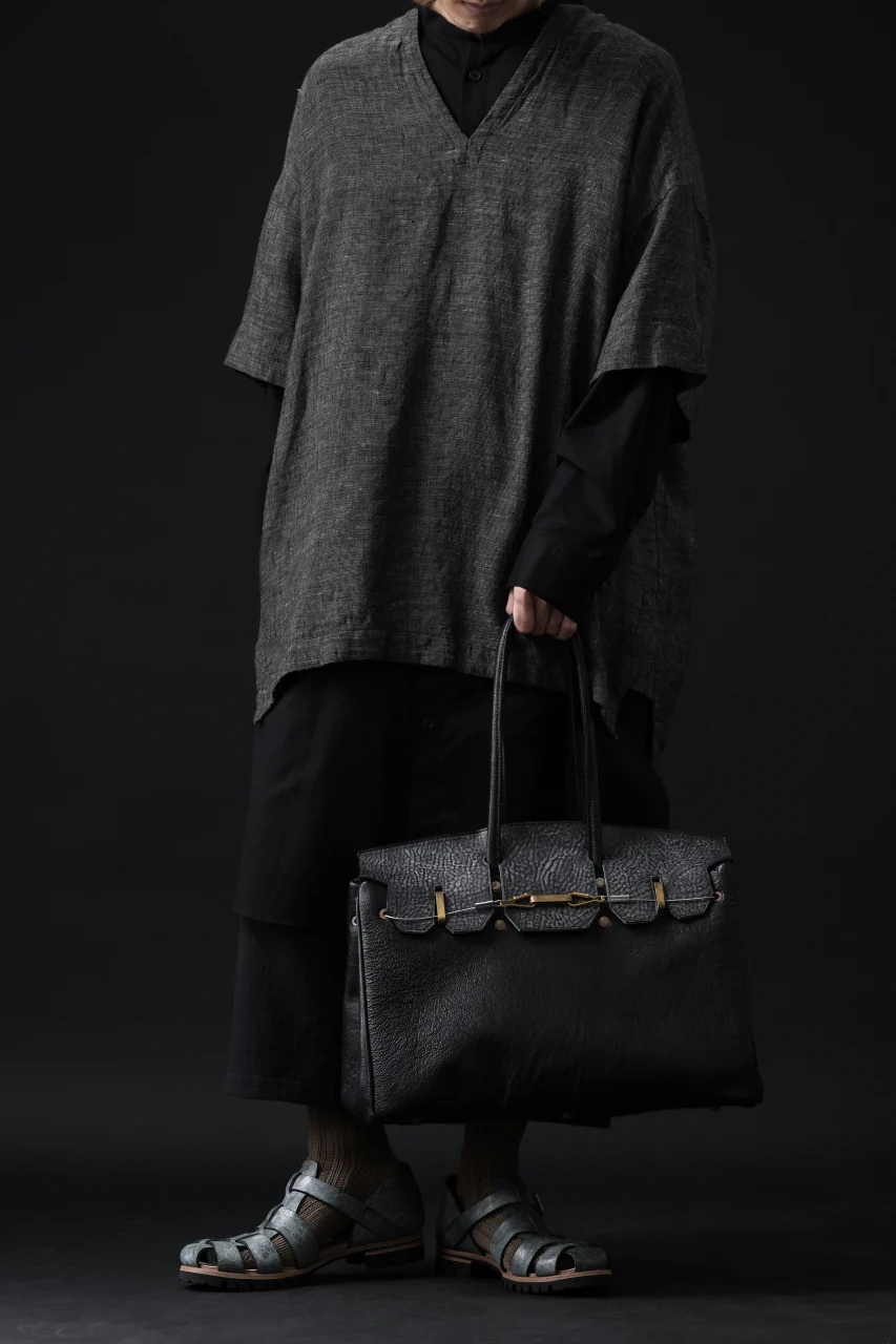 ierib exclusive Bark Bag #40 / FVT Oiled Horse + Smith (BLACK) - Image 28