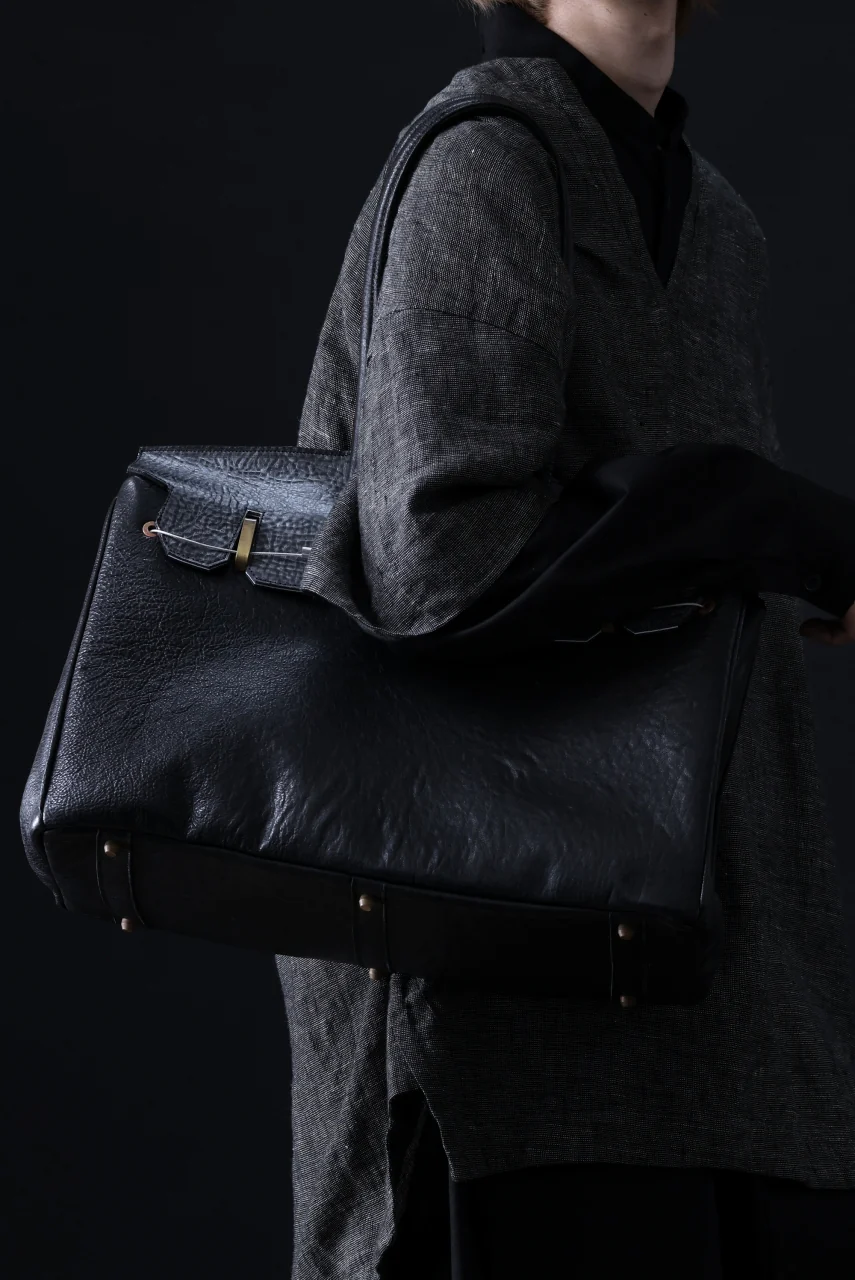 ierib exclusive Bark Bag #40 / FVT Oiled Horse + Smith (BLACK) - Image 30