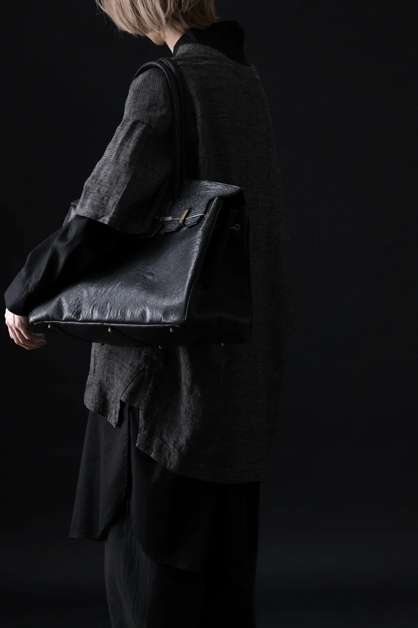 ierib exclusive Bark Bag #40 / FVT Oiled Horse + Smith (BLACK) - Image 33