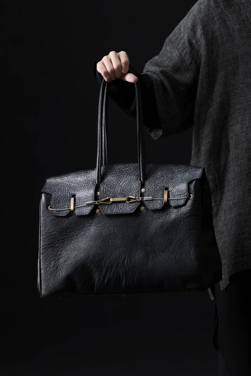 ierib exclusive Bark Bag #40 / FVT Oiled Horse + Smith (BLACK) - Image 35