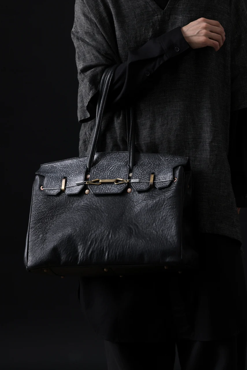 ierib exclusive Bark Bag #40 / FVT Oiled Horse + Smith (BLACK) - Image 36