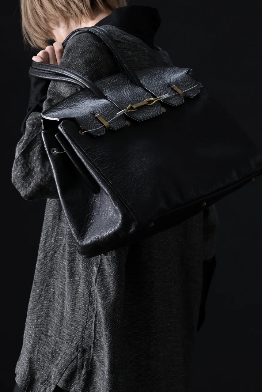 ierib exclusive Bark Bag #40 / FVT Oiled Horse + Smith (BLACK) - Image 37