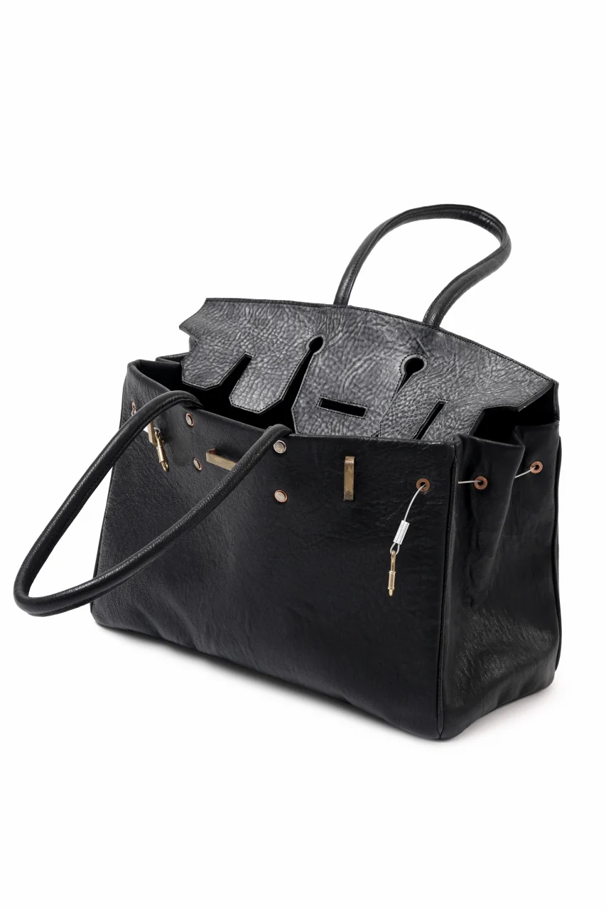 ierib exclusive Bark Bag #40 / FVT Oiled Horse + Smith (BLACK) - Image 6