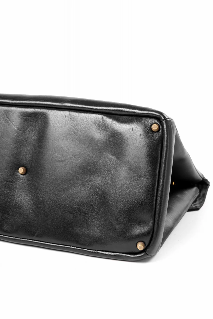ierib exclusive Bark Bag PROT#40 / Smooth Horse + Smith Leather (BLACK) - Image 22
