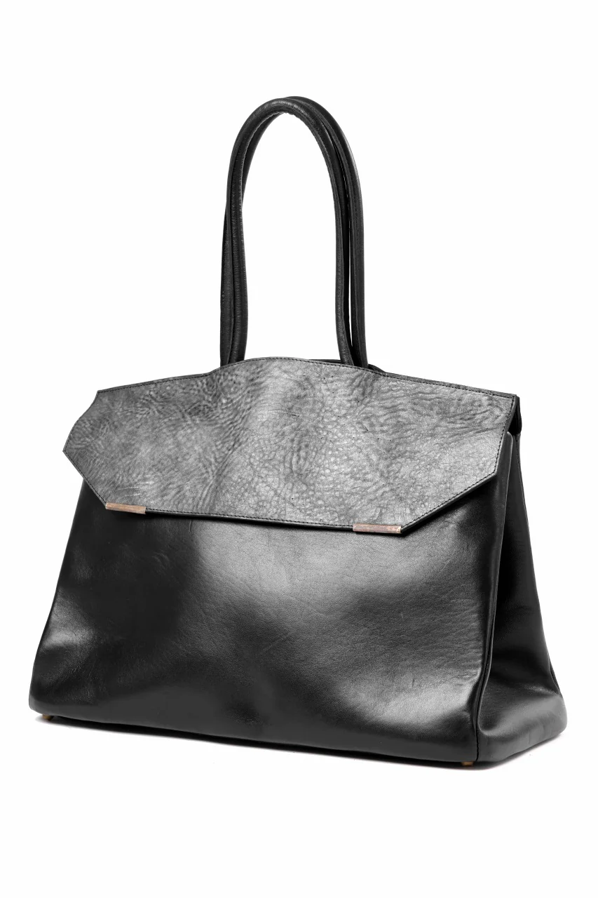 ierib exclusive Bark Bag PROT#40 / Smooth Horse + Smith Leather (BLACK) - Image 3