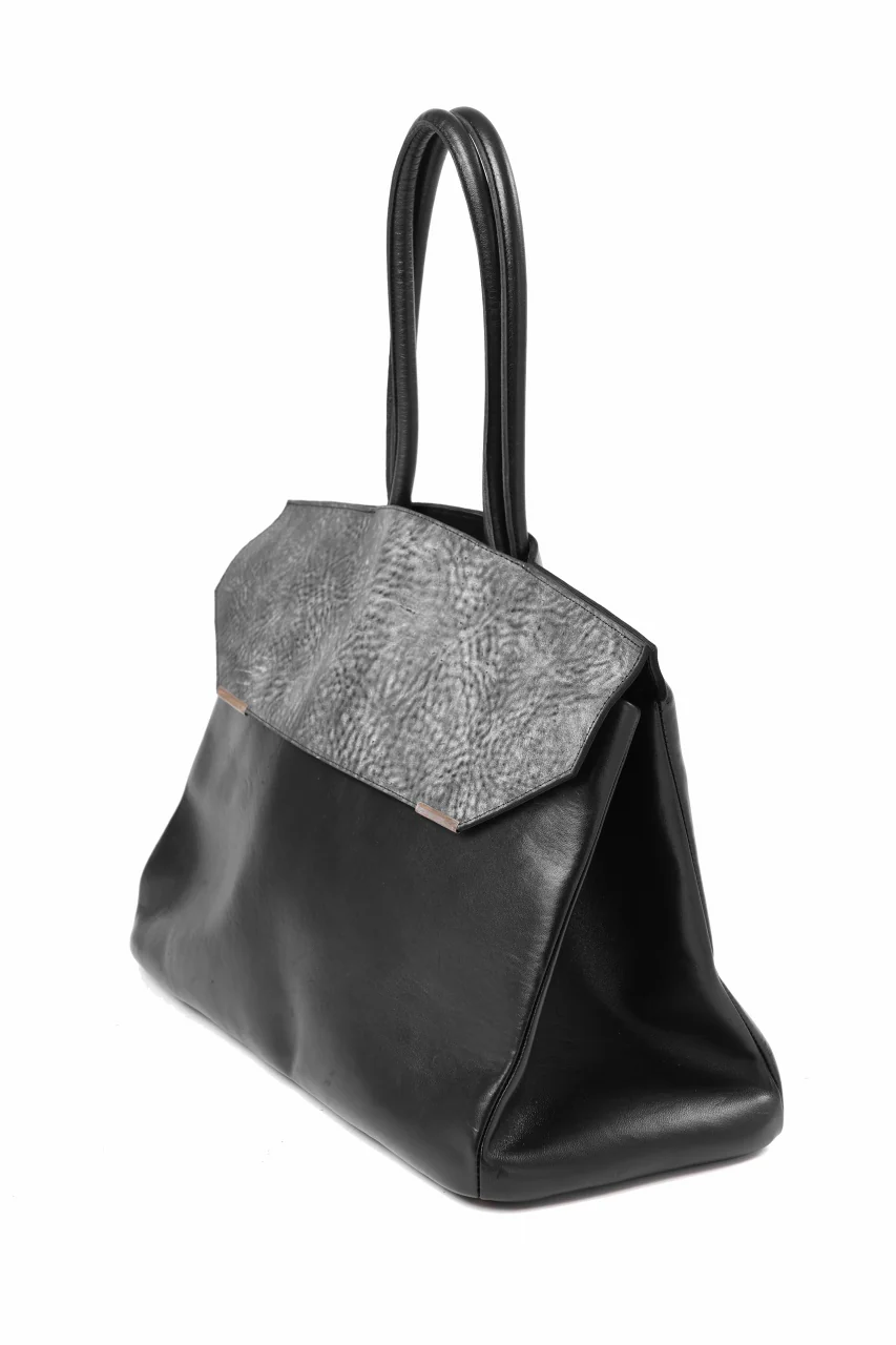 ierib exclusive Bark Bag PROT#40 / Smooth Horse + Smith Leather (BLACK) - Image 4