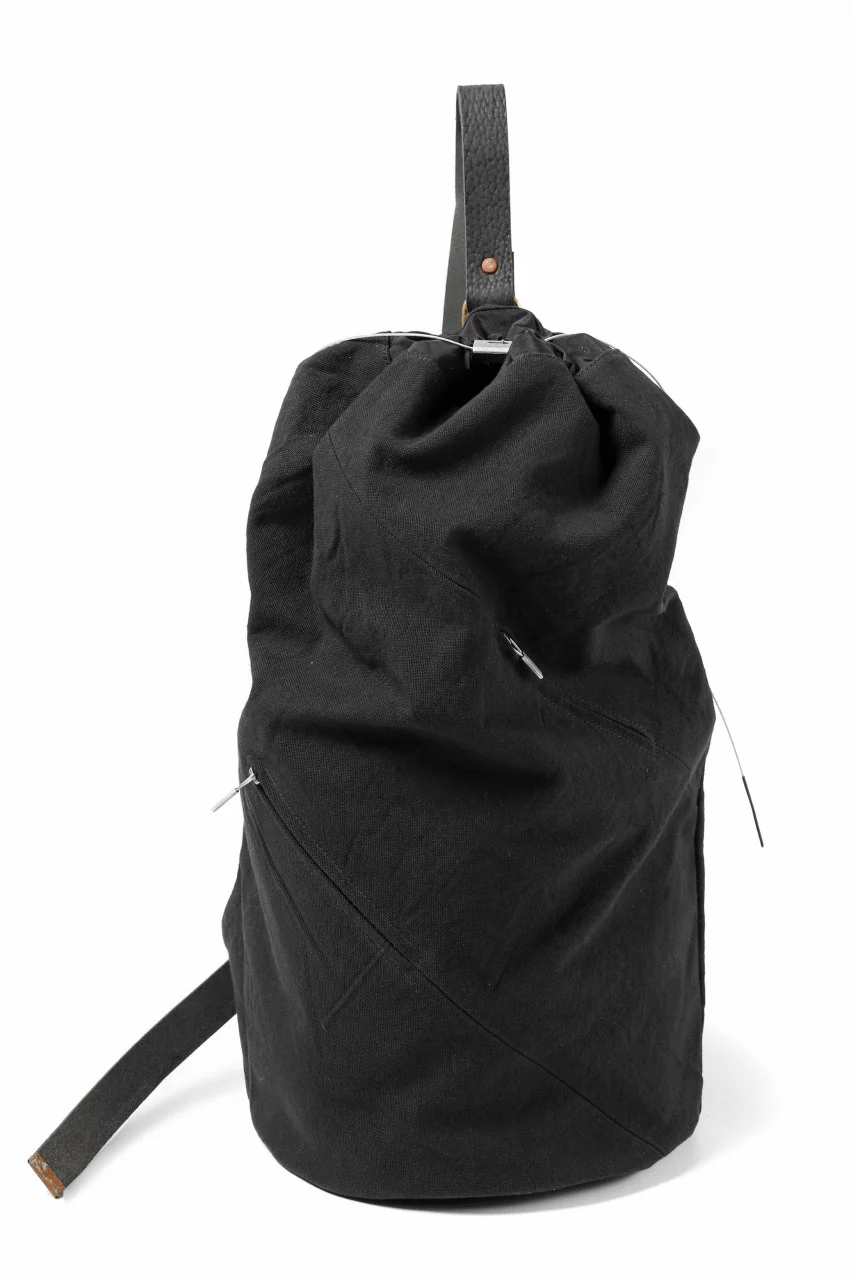 ierib exclusive bon-sac / JP-LINEN DONGOROS (BLACK)