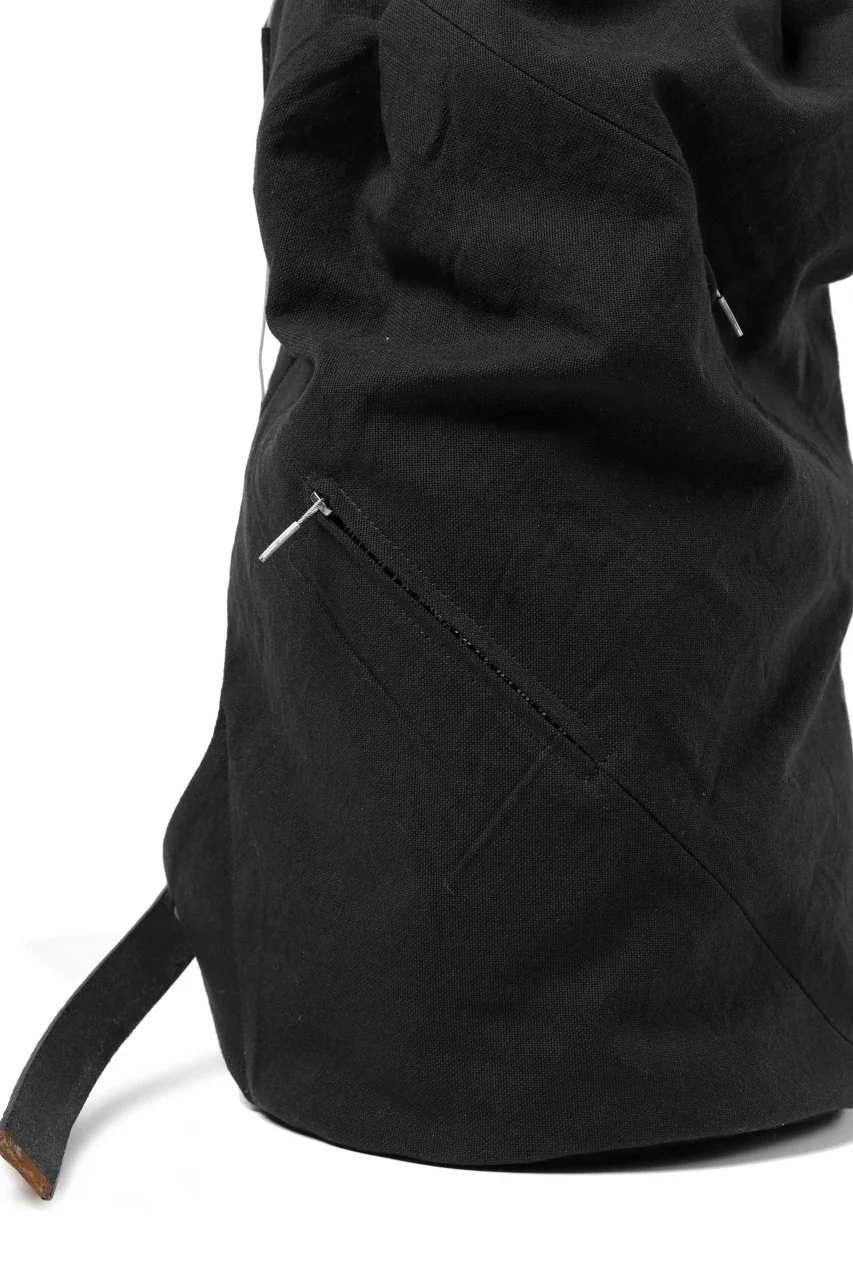 ierib exclusive bon-sac / JP-LINEN DONGOROS (BLACK) - Image 11