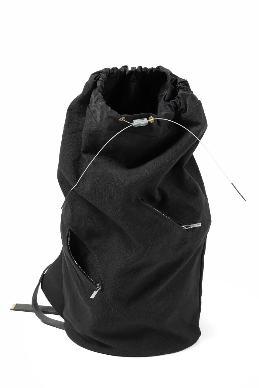 ierib exclusive bon-sac / JP-LINEN DONGOROS (BLACK) - Image 9