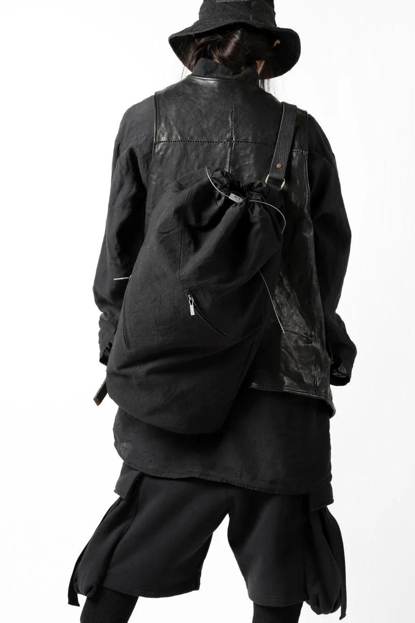 ierib exclusive bonsack  / JP-Linen Dongoros (BLACK) - Image 3