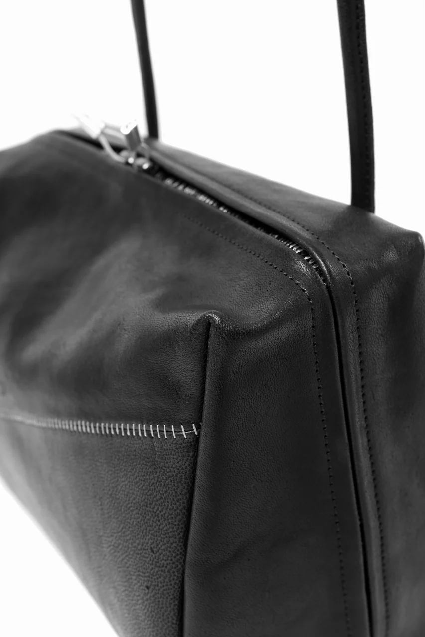 ierib exclusive boxy bag / Natural Camel (BLACK) - Image 12