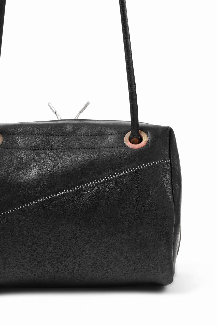 ierib exclusive boxy bag / Natural Camel (BLACK) - Image 14