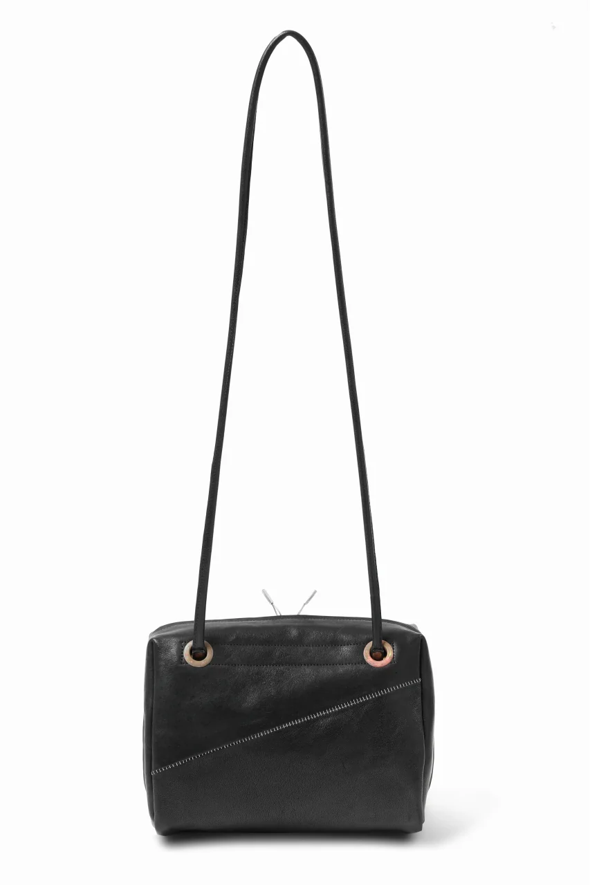 ierib exclusive boxy bag / Natural Camel (BLACK) - Image 5