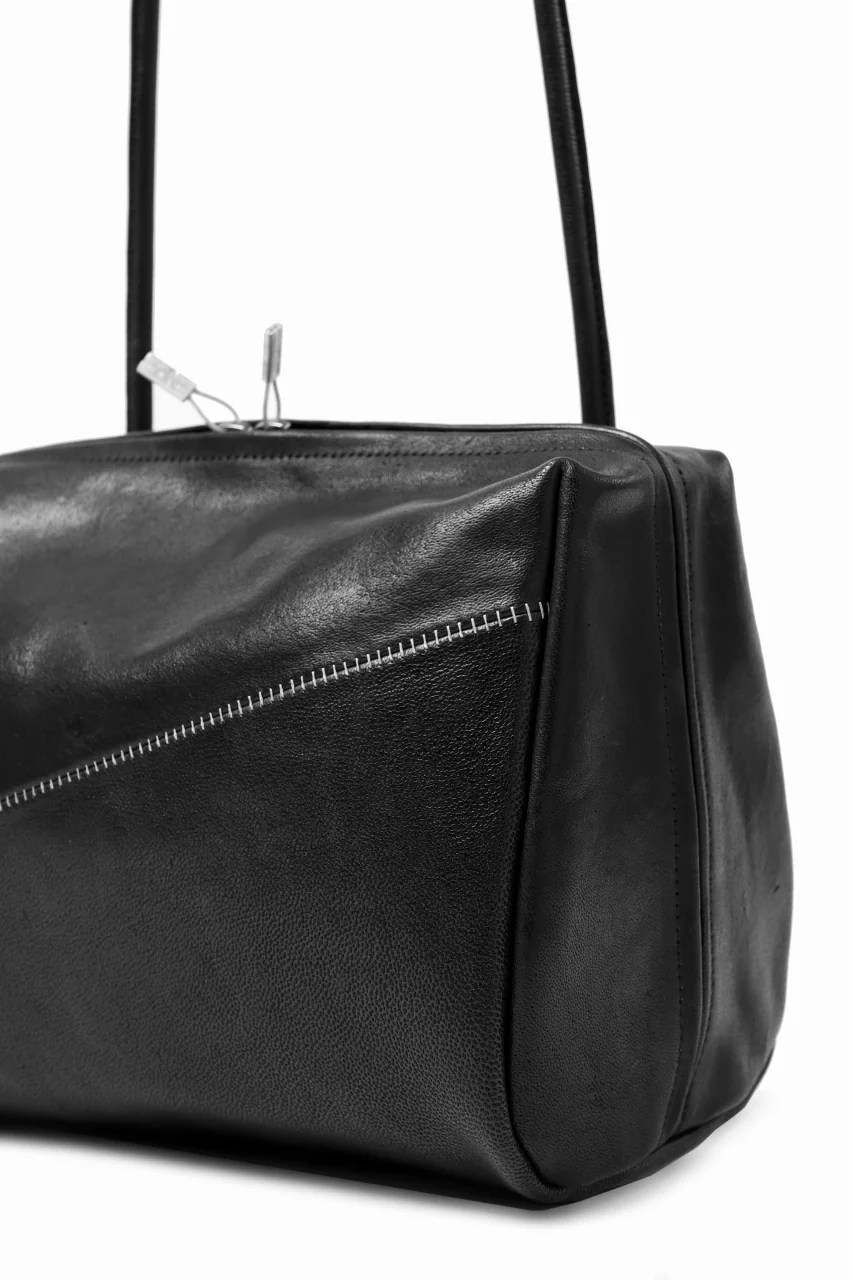 ierib exclusive boxy bag / Natural Camel (BLACK) - Image 7