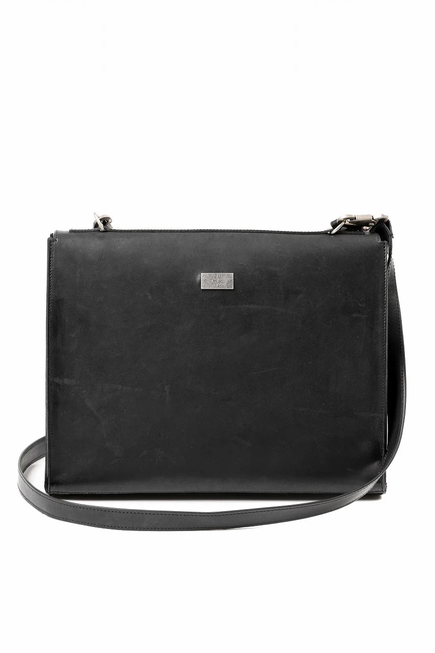 ierib exclusive DIMM Bag 30SP / Horse Nubuck Leather (BLACK) - Image 7