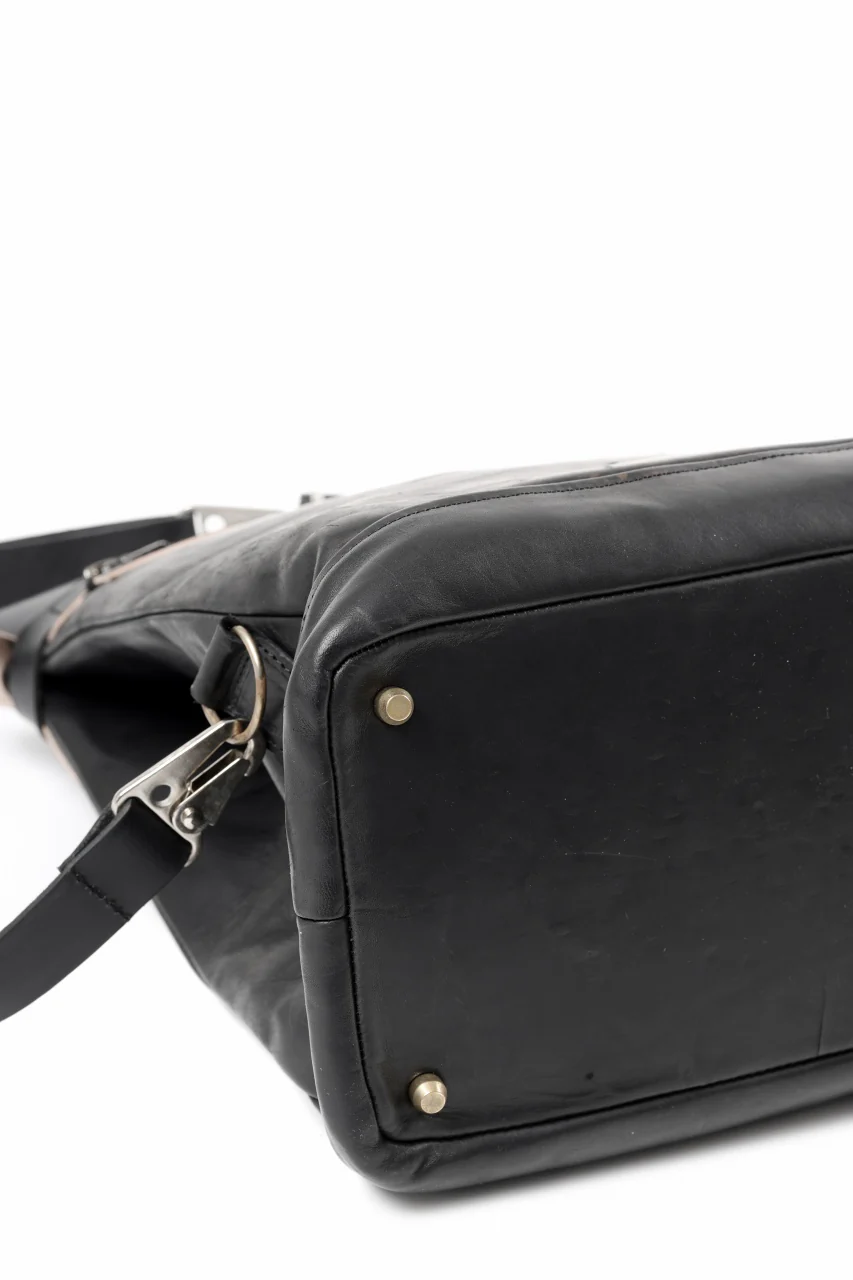 ierib exclusive GV Ruck Sack / Shell Cordovan + Shiny Horse Leather (BLACK) - Image 20