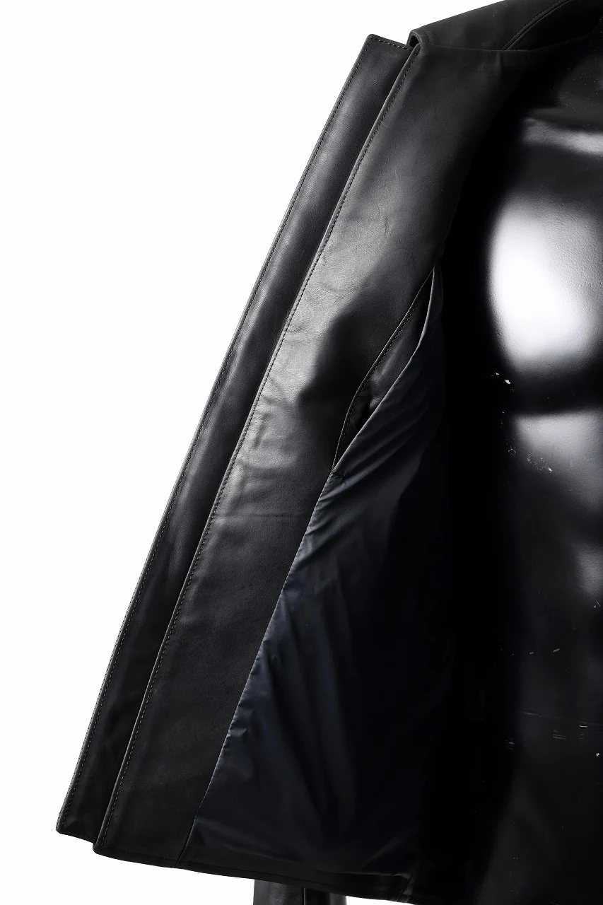ierib exclusive Lukas Jacket / Horse Nubuck Leather (BLACK) - Image 24